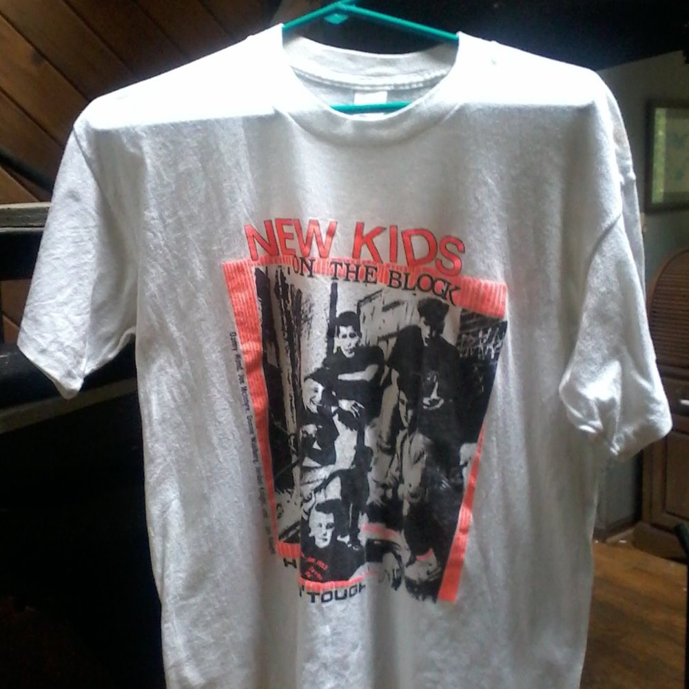 New Kids on the Block vintage 90's T Shirt   Large